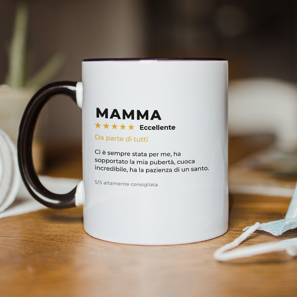 Tazza Personalizzata con Recensione