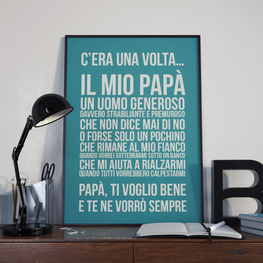 Poster Personalizzabile - C'era una Volta