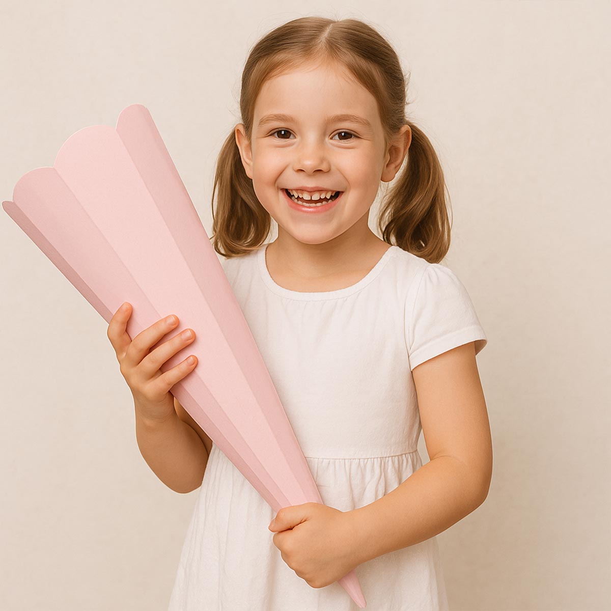 Cono Scolastico Rosa