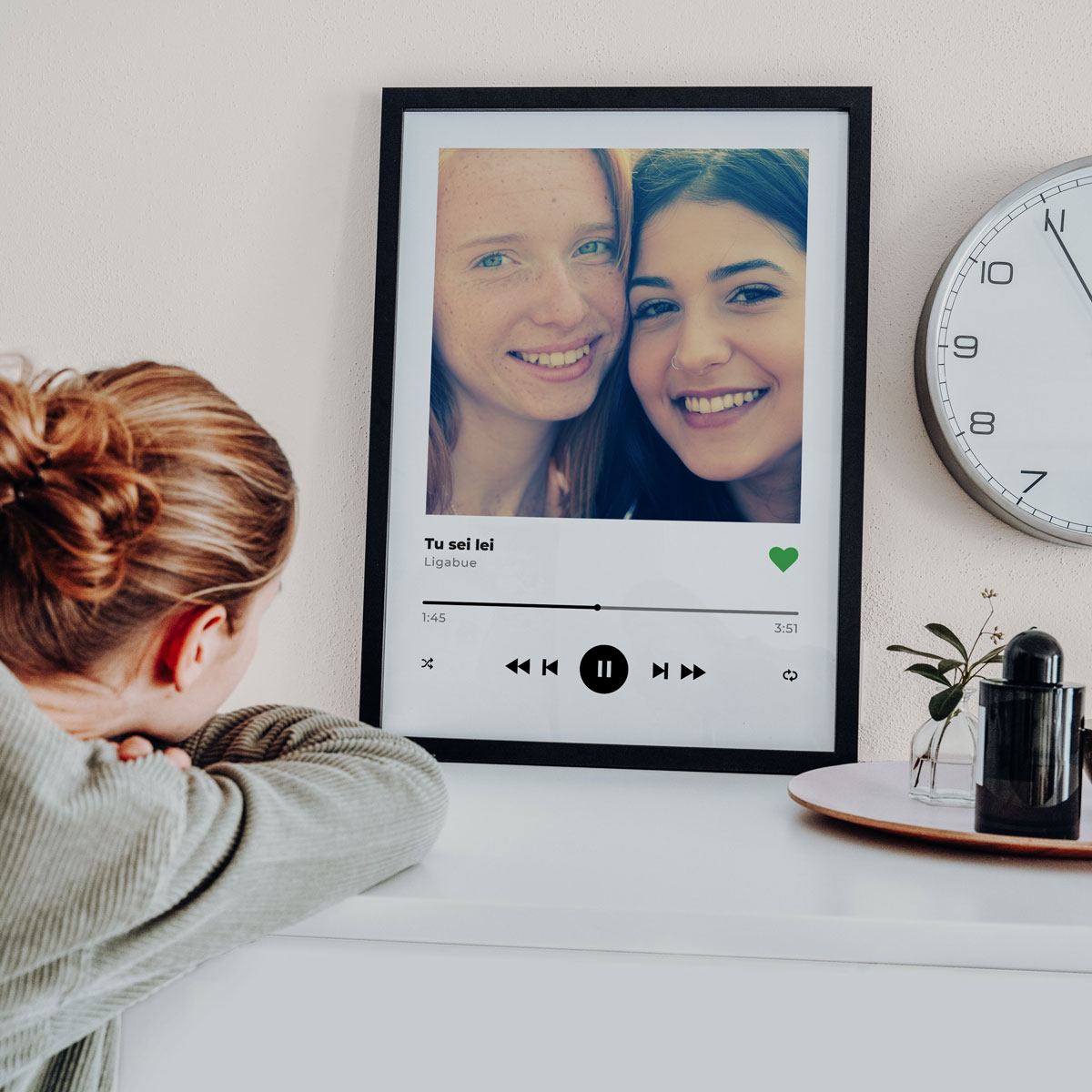 Poster Personalizzato con Foto e Canzone, Regali Foto, Regali Romantici, Regali di Matrimonio, Regalo, Idee Regalo