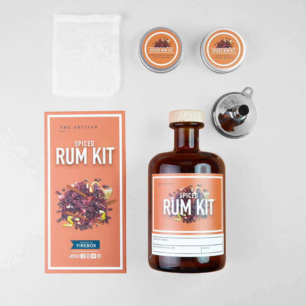 Kit per Rum Speziato Fai da Te