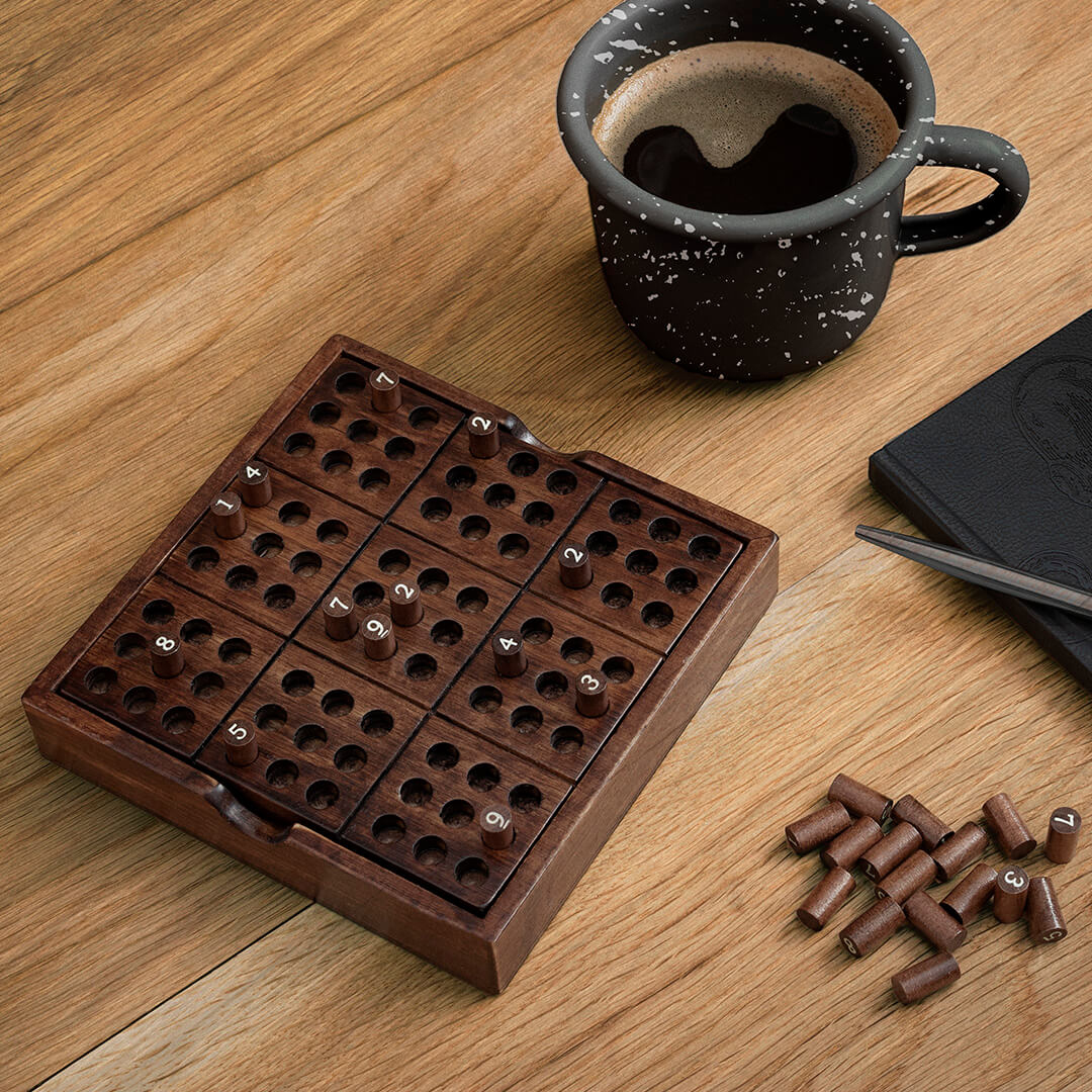 Rompicapo Sudoku in Legno