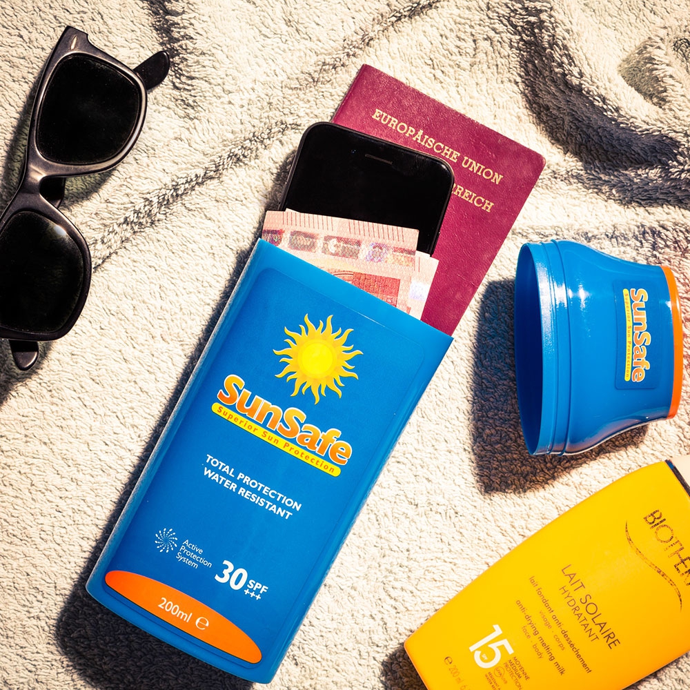 SunSafe – Crema Solare Cassaforte Festa della Mamma Regalo Idee Regalo Regali per Pasqua