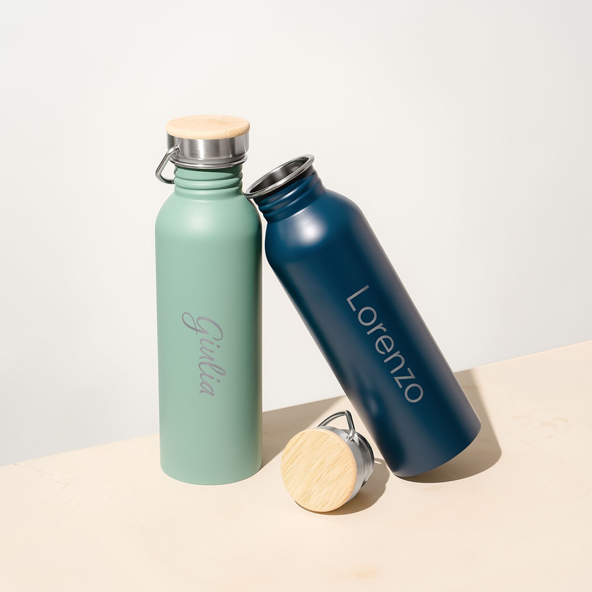 Borraccia Personalizzata in Acciaio Inox con Nome