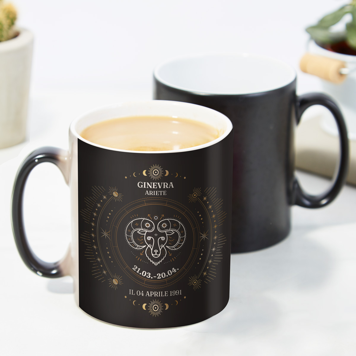 Tazza Termosensibile con Segno Zodiacale