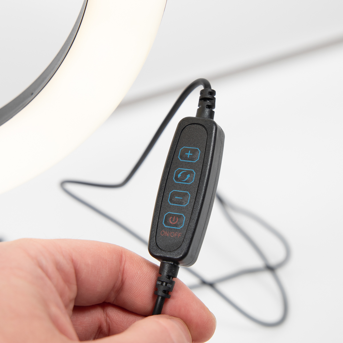 Treppiede per Selfie con Anello LED