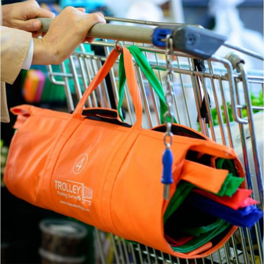 La multi-borsa per il carrello della spesa