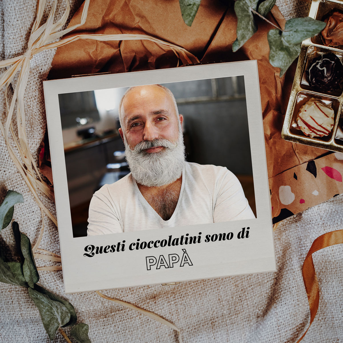 Cioccolatini Personalizzati con Foto e Testo