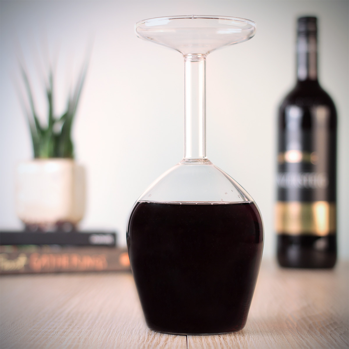 Bicchiere da Vino Sottosopra Regali Divertenti