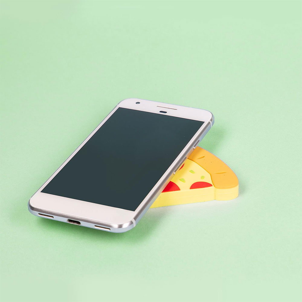 Caricabatterie Wireless a forma di Pizza