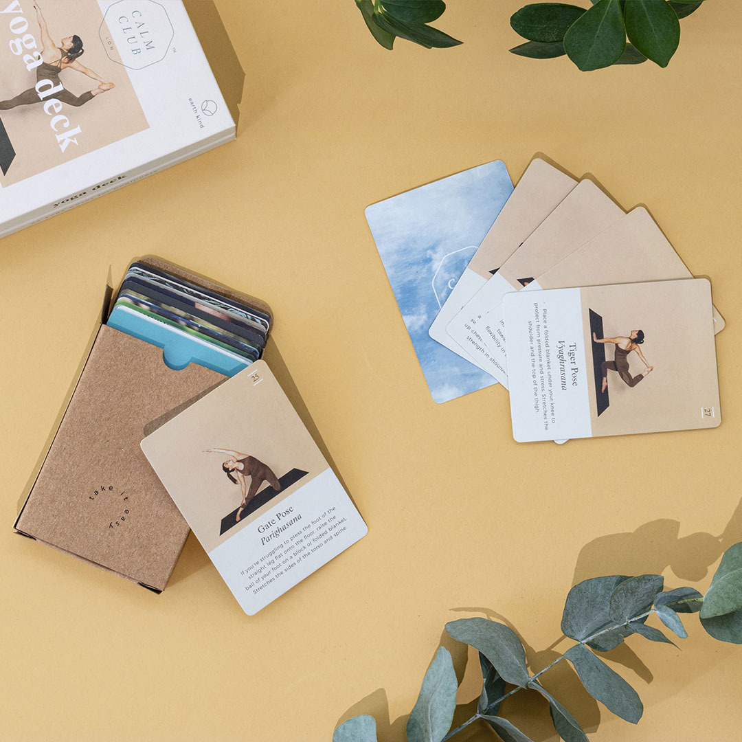 Carte Yoga con Posizioni per 52 Settimane