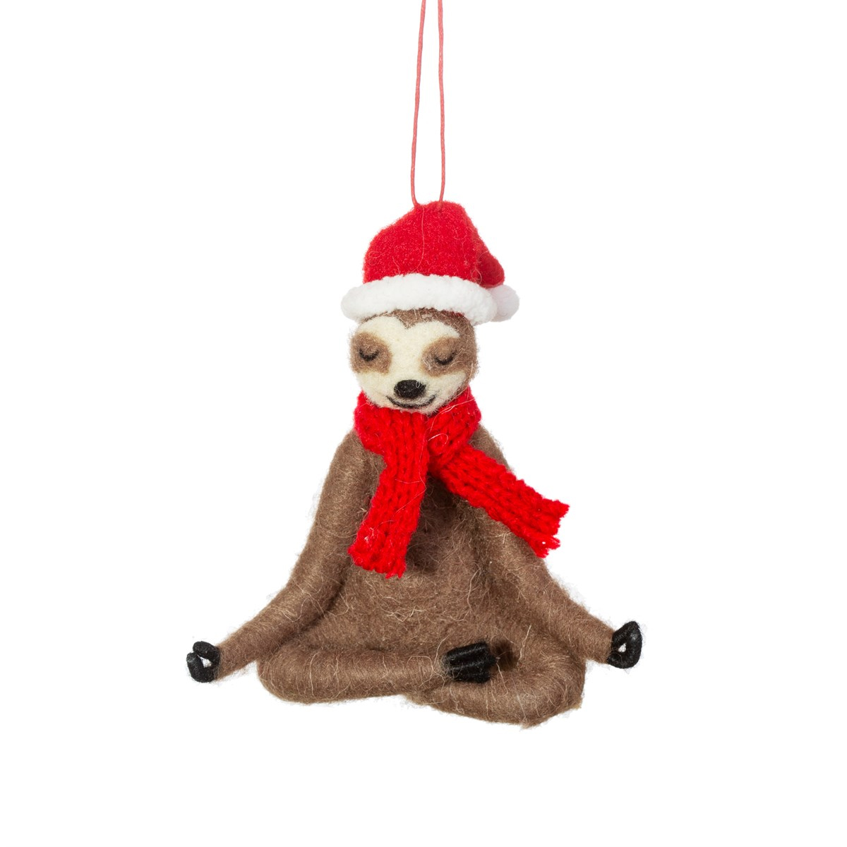 Addobbo di Natale Bradipo Yoga