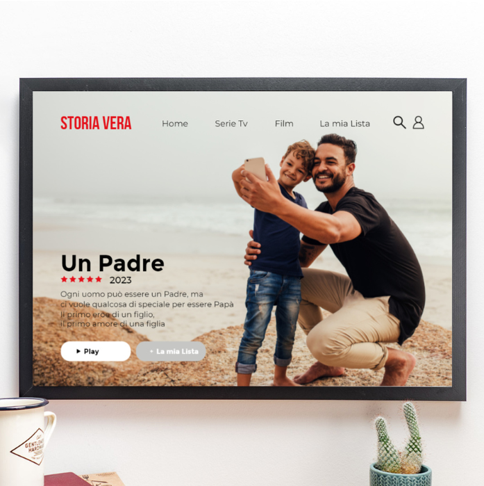 Poster Personalizzato in Stile Netflix Poster Personalizzato in Stile Netflix