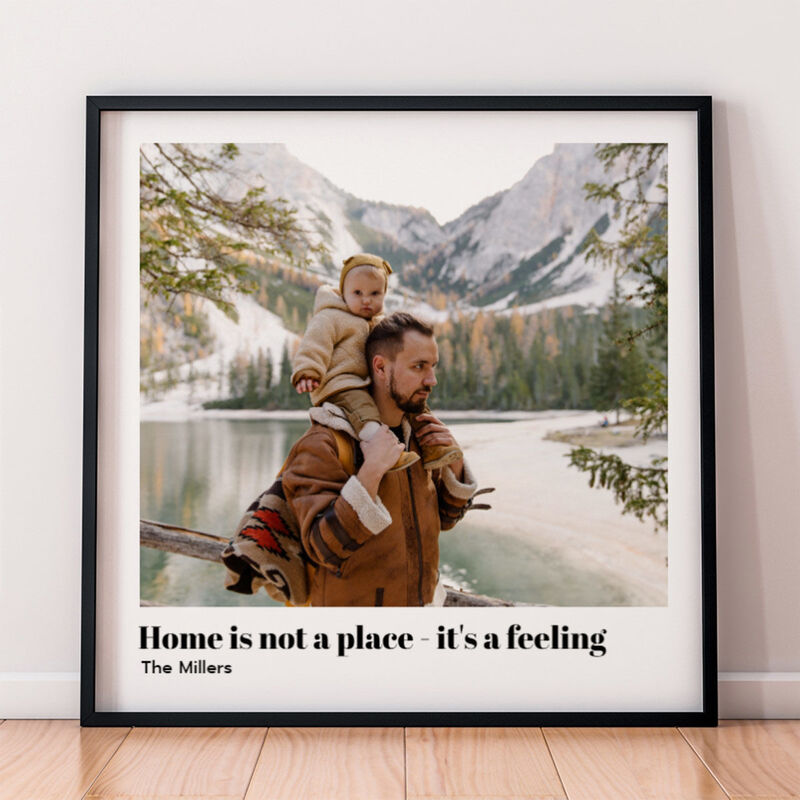 Poster Personalizzato con Foto e Testo