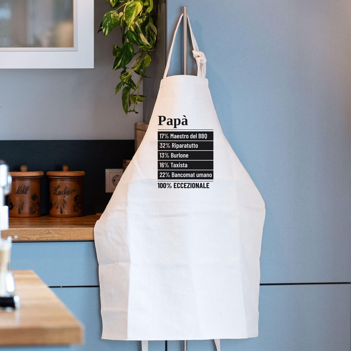Grembiule da Cucina Personalizzato Cento per Cento regali per lui grembiule da cucina personalizzato cento per cento