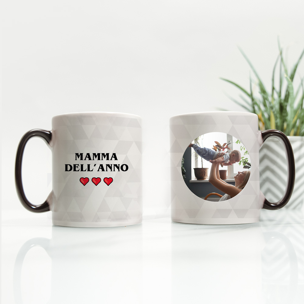 Tazza Magica Personalizzata con Foto e Testo regali per la mamma tazza termosensibile con foto e testo