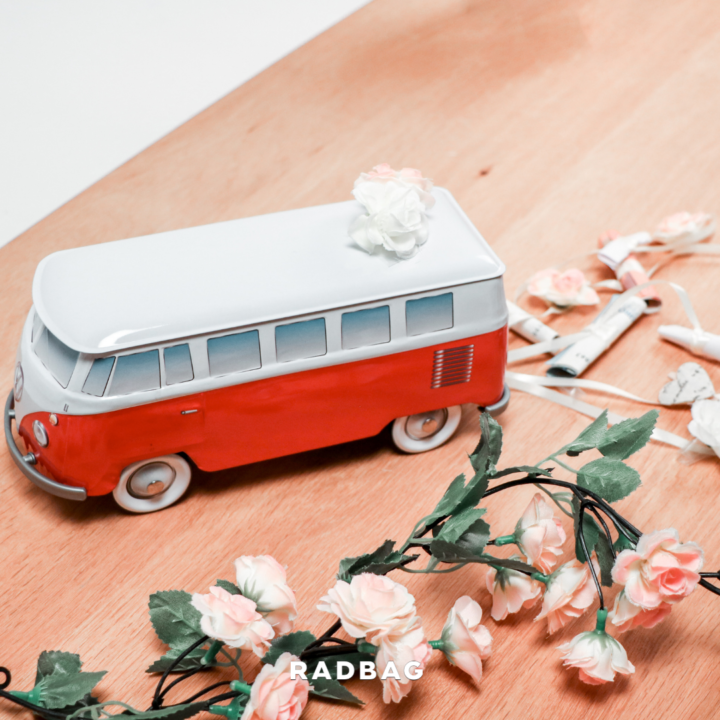 Biscottiere Pulmino Volkswagen DIY Hochzeitsgeschenk