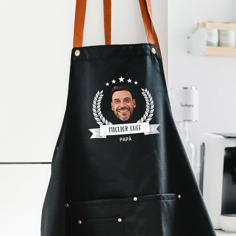 Grembiule Personalizzato Master Barbecue con Foto