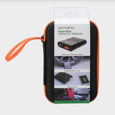Caricabatterie 3 in 1 con Funzione Avviamento per Auto e Compressore Caricabatterie 3 in 1 con Funzione Avviamento per Auto e Compressore