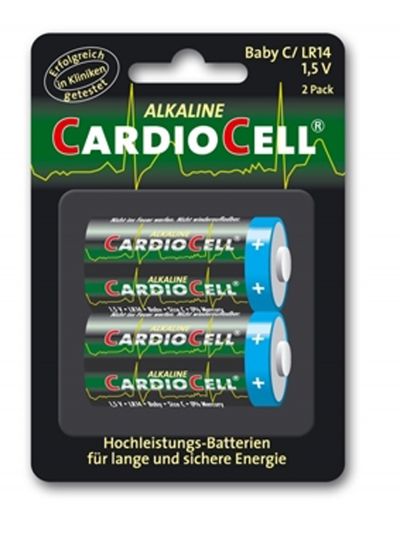 Lotto di 2 Pile Cardiocell Baby C-LR14 Lotto di 2 Pile Cardiocell Baby C-LR14