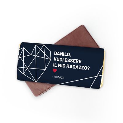 Cioccolato personalizzabile con testo Cioccolato personalizzabile con testo