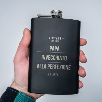 Fiaschetta Vintage Personalizzabile Fiaschetta Vintage Personalizzabile