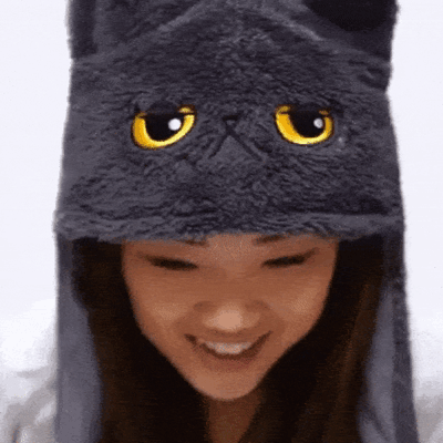 Berretto Gatto Animato