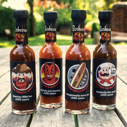 Set 4 Salse da Griglia Bad Boys