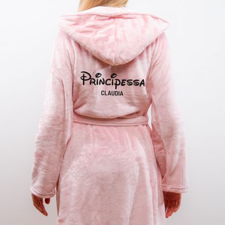 Accappatoio Principessa Personalizzabile