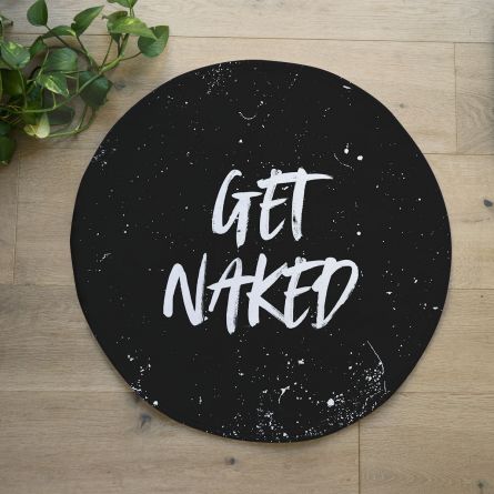 Tappeto Bagno Nero Personalizzabile