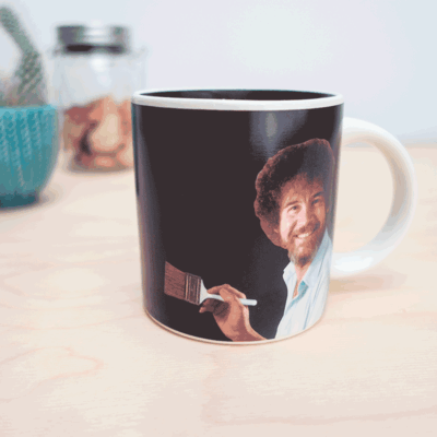 Tazza Termosensibile Bob Ross