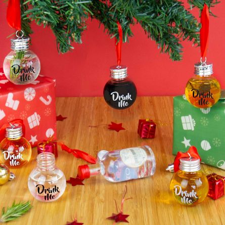 Palline Porta-Liquore per Albero di Natale