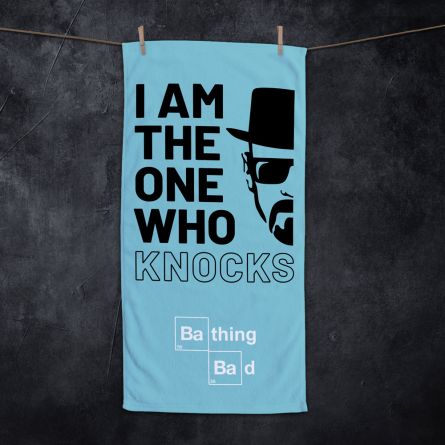 Asciugamano I Am The One Who Knocks