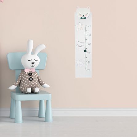 Metro della Crescita a forma di Gatto per Bambini