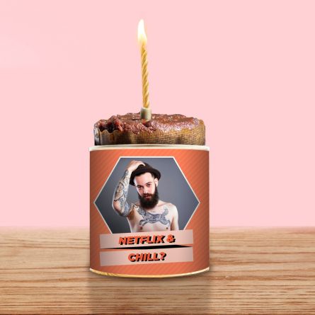 Torta in Lattina con Foto e Testo