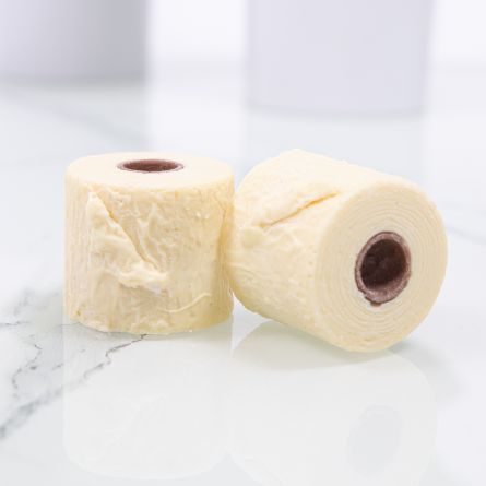 2 Mini Rotoli di Carta Igienica di Cioccolato