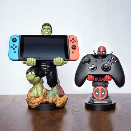 Supporto per Smartphone Marvel con Cavo di Ricarica