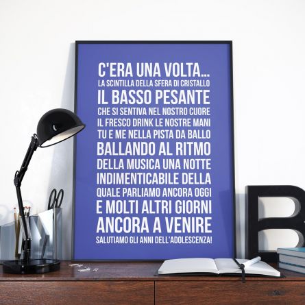 Poster Personalizzabile - C'era una Volta