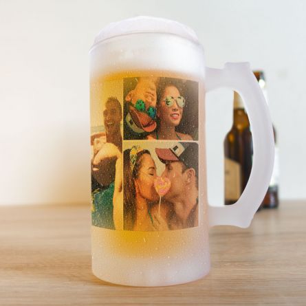 Boccale da Birra con 5 Foto