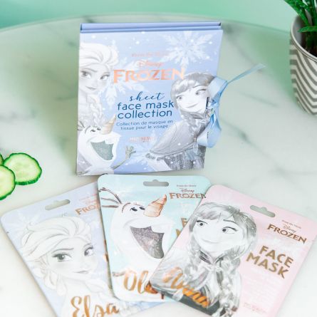 Set Frozen con 3 Maschere per il Viso