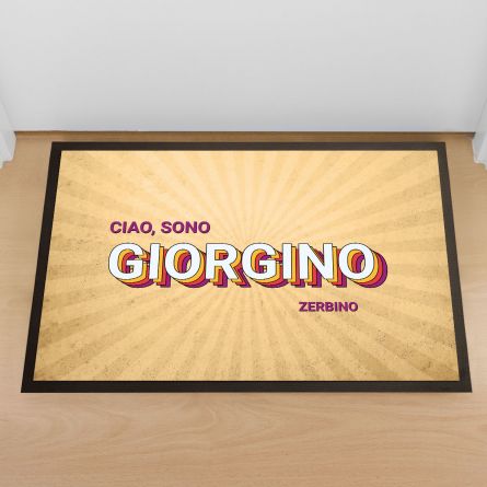 Zerbino Personalizzabile Anni '80
