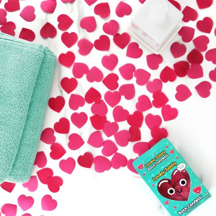 Coriandoli da Bagno a forma di Cuore