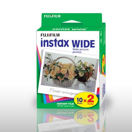 Carta fotografica per Fuji Instax WIDE - set da 2