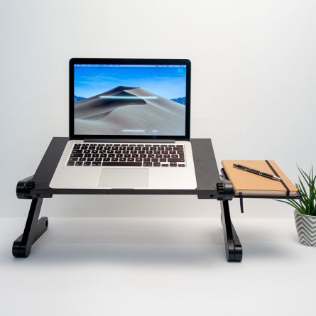 Supporto Nero Universale per Laptop