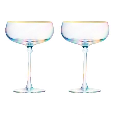 Set 2 Coppe per Cocktail Martini