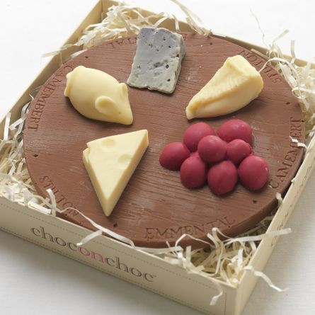 Tagliere di Formaggi di Cioccolato