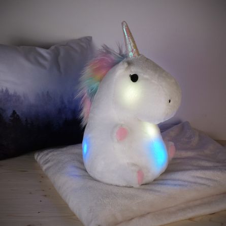 Cuscino Unicorno Luminoso