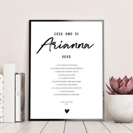 Poster Personalizzabile