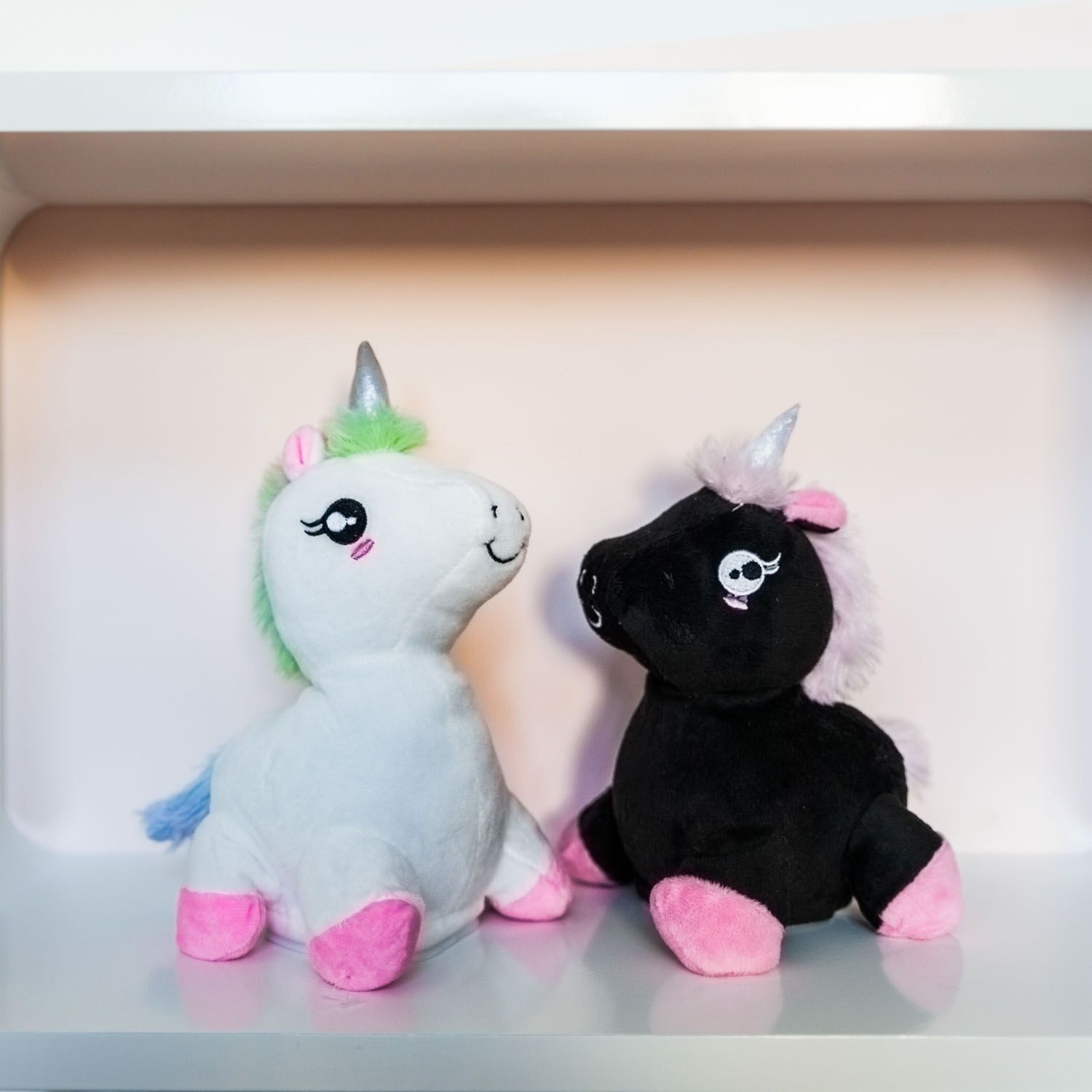 unicorno peluche parlante