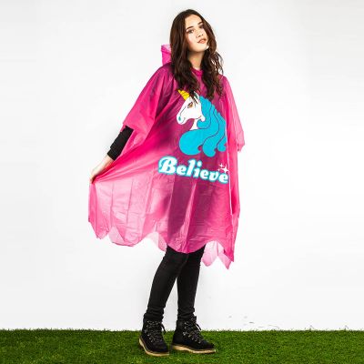 Per Carnevale - Poncho Anti Pioggia Unicorn